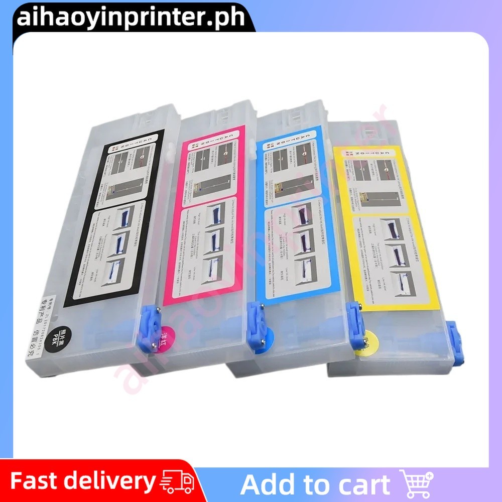 Eco Solvent Printer 220ml CISS ถังย่อยพร้อมลอยสําหรับตลับหมึกเครื่องพิมพ์ Format กว้าง