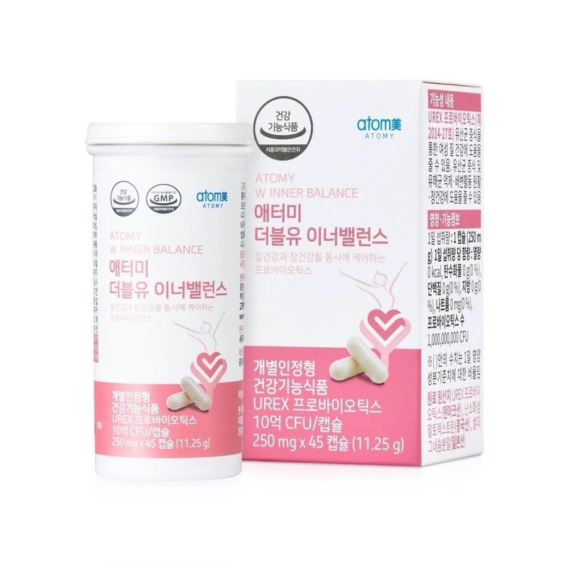 Atomy Tomy Female Probiotics Atomy Female Probiotics One Box 45 แคปซูล วันที่ใหม่ 9.5.1
