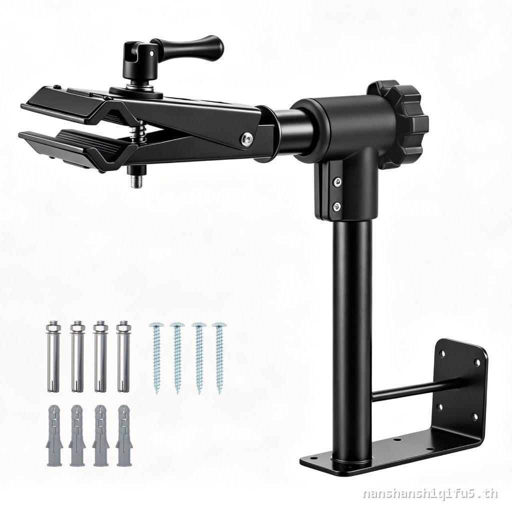 ขาตั้งซ่อม BuildBike ที่เชื่อถือได้ Max 44lbs,ขาตั้งจักรยานแบบตั้งโต๊ะ,สีดํา