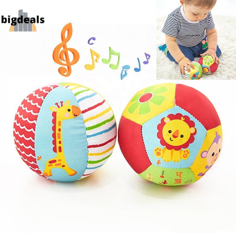 Blossom Bazaar ผ้านุ่ม Rattle Ball เด็กสําหรับ 0-36 เดือนตุ๊กตาเด็กเล่น Ball Sensory ของเล่น BB