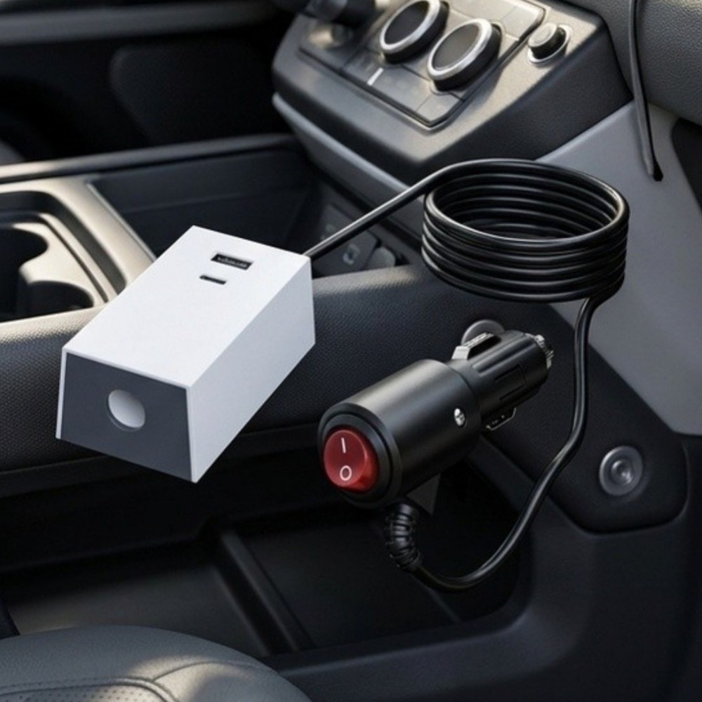 120W 3-in-1 รถ Power Converter 36V DC สําหรับ Starlink สําหรับ Mini USB-C 45W USB-A 18W