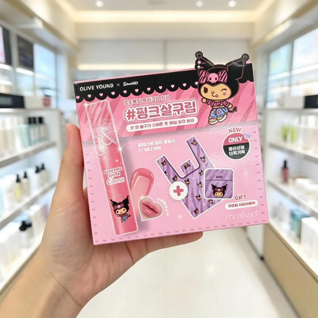ลิป ฮันนี่ ลิป ลิปกลอส ลิปสติก เกาหลี Pro-Cai~Romand กันยายน Limited Water Gloss Lip Gloss Eyeshadow