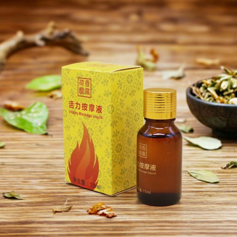 น้ํามันหอมระเหยพลัง Swirl Massage Essential Oil Body Care นวดน้ํามันหอมระเหยปาล์ม Moxibustion Health