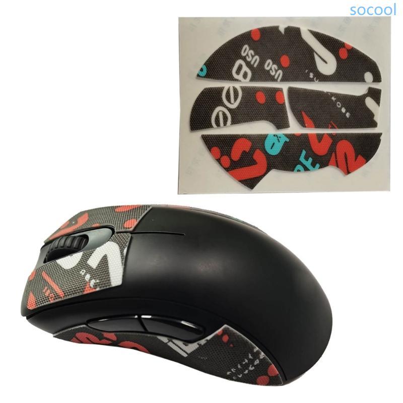 Soc* Mouse Skin Mouse เทปกันลื่นเมาส์สติกเกอร์ด้านข้างสําหรับ ZOWIE EC2-CW Mouse