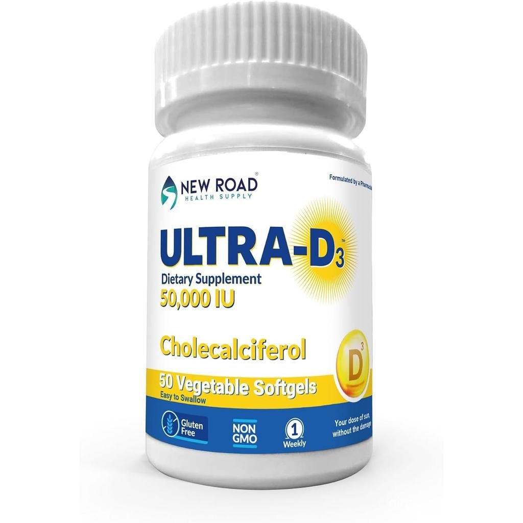 OnceWeekly D3 50000 IU Softgels 50 ขวดนับ D EasytoSwallow Extended ply