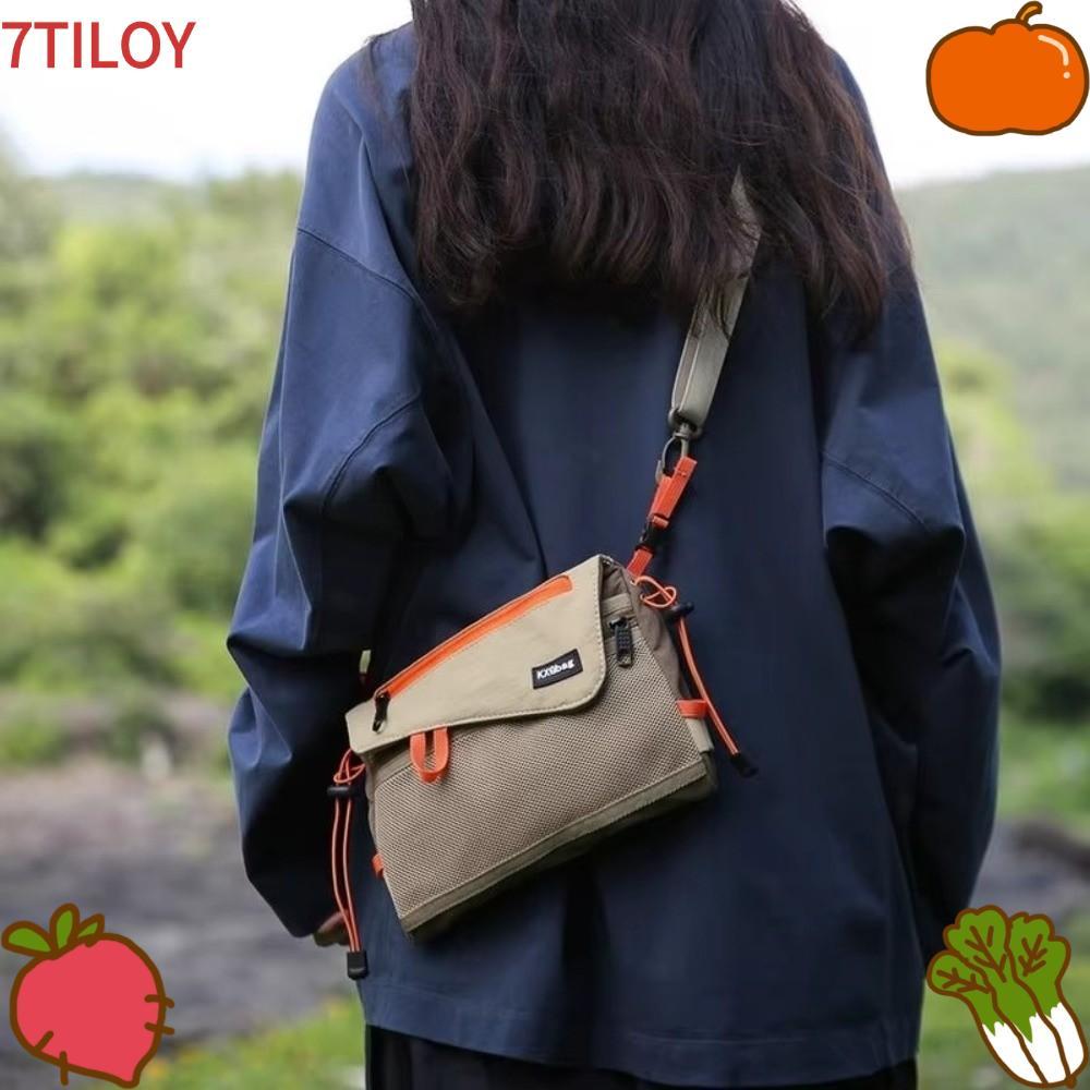 7TILOYSHOP Casual Daypack, Mesh Summer Crossbody Bag, Fashion Waterproof Lightweight Street Mobile P