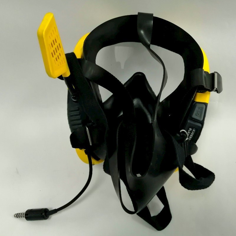 ES200 หน้ากากสื่อสารช่วยหายใจแรงดันบวก ES401201M Amplifier Full Face Mask J