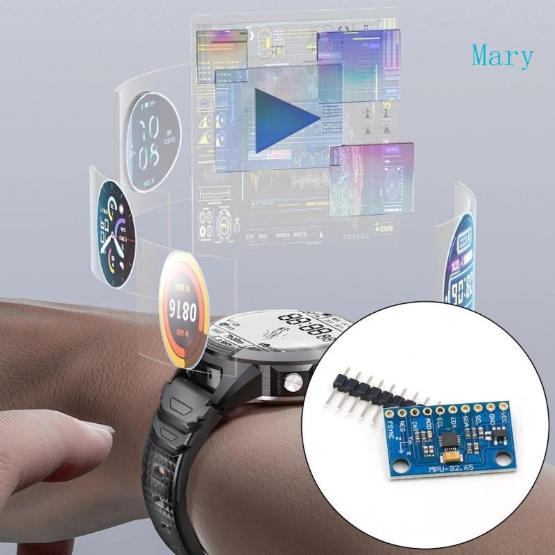 Mary MPU6500 Accelerometer Sensory 6 ขวาน Gyroscope โมดูลเปลี่ยน MPU6050 GY-6500