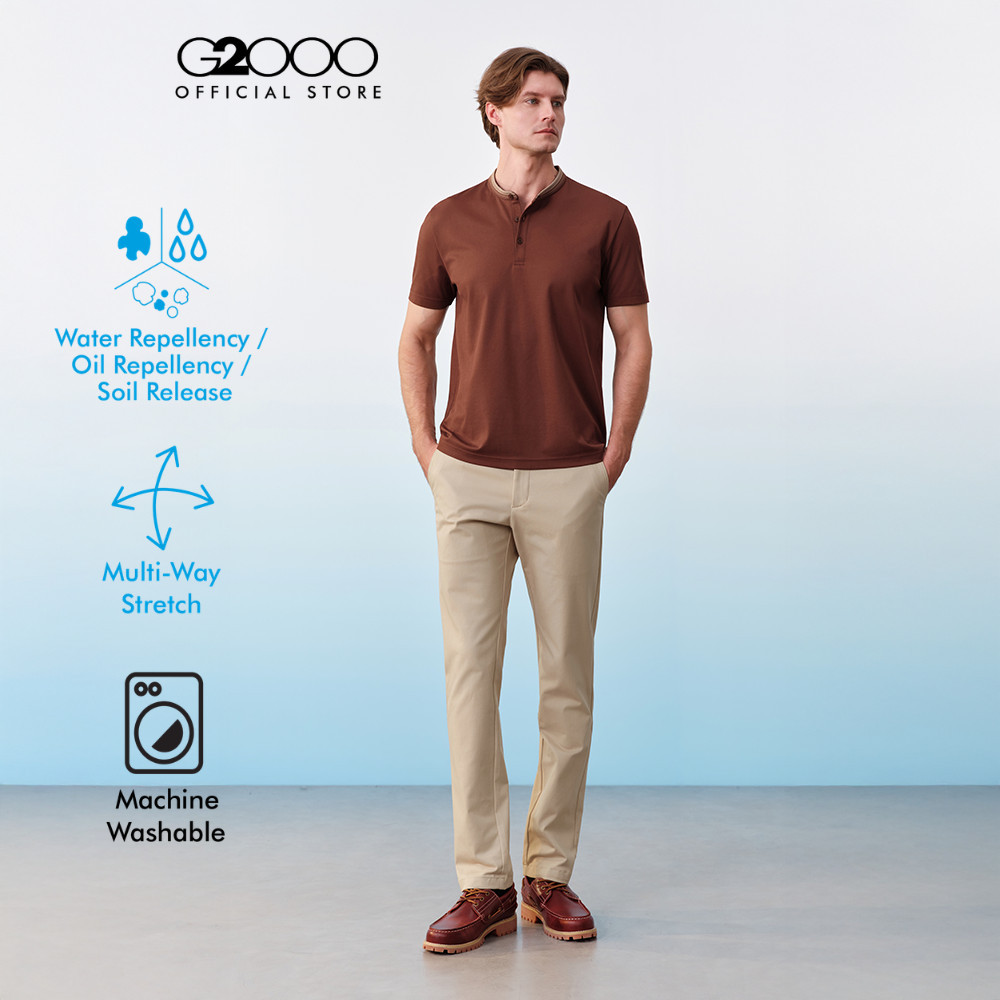 G2000 กางเกงขายาวแบบลำลองสำหรับผู้ชาย ทรง Extra Slim รุ่น 61161055