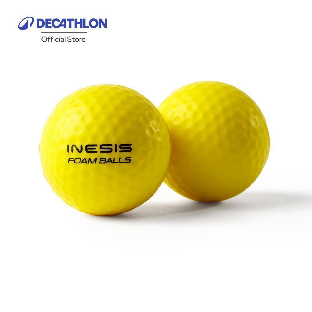 Decathlon Foam Golf Balls X6 - Inesis ลูกกอล์ฟโฟม (แพ็ค 6 ลูก) - Yellow