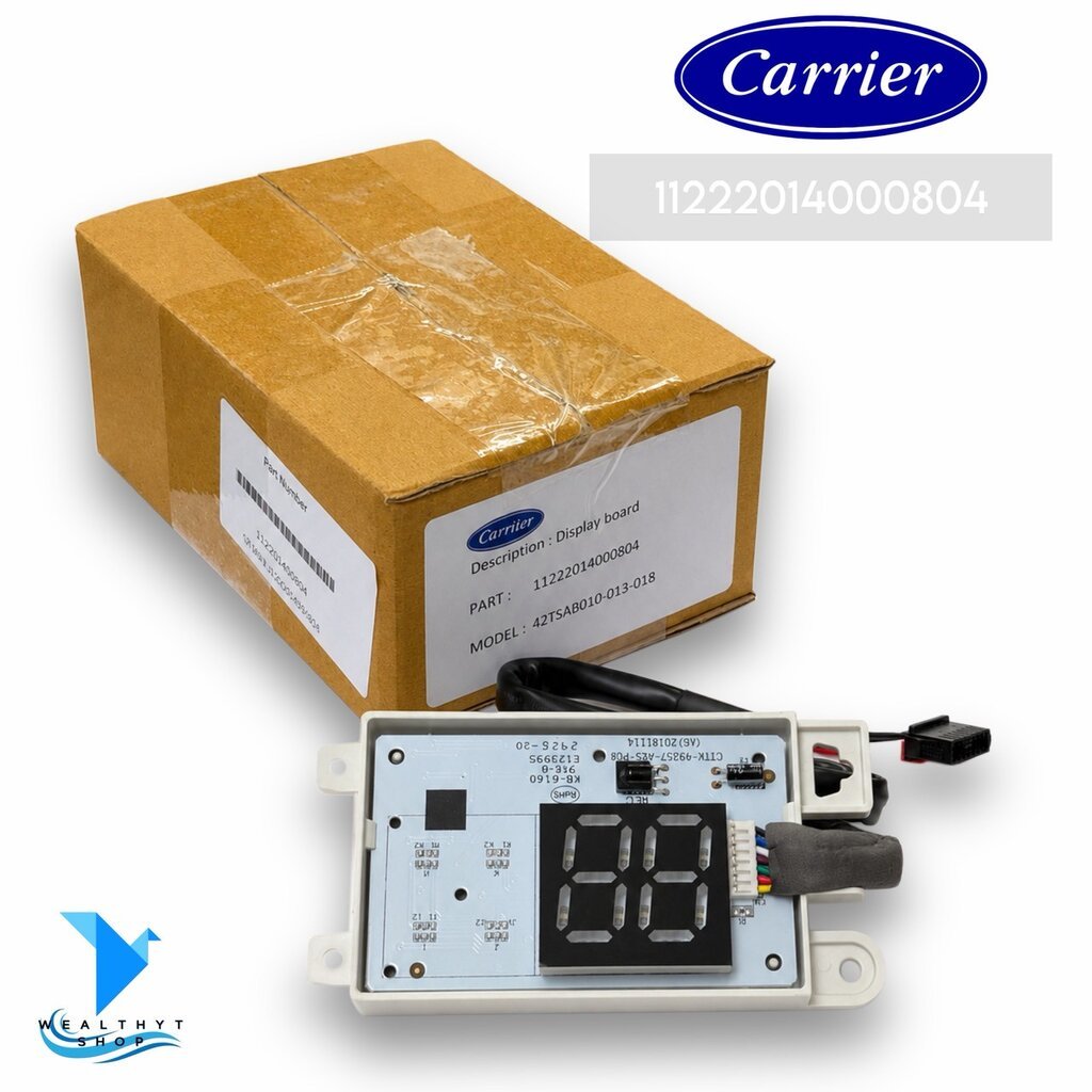 11222014000804 แผงรับสัญญาณ Carrier ตัวรับสัญญาณ แอร์แคเรียร์ (รุ่น 42TSAB010, 42TSAB013,42TSAB018) แท้เบิกศูนย์
