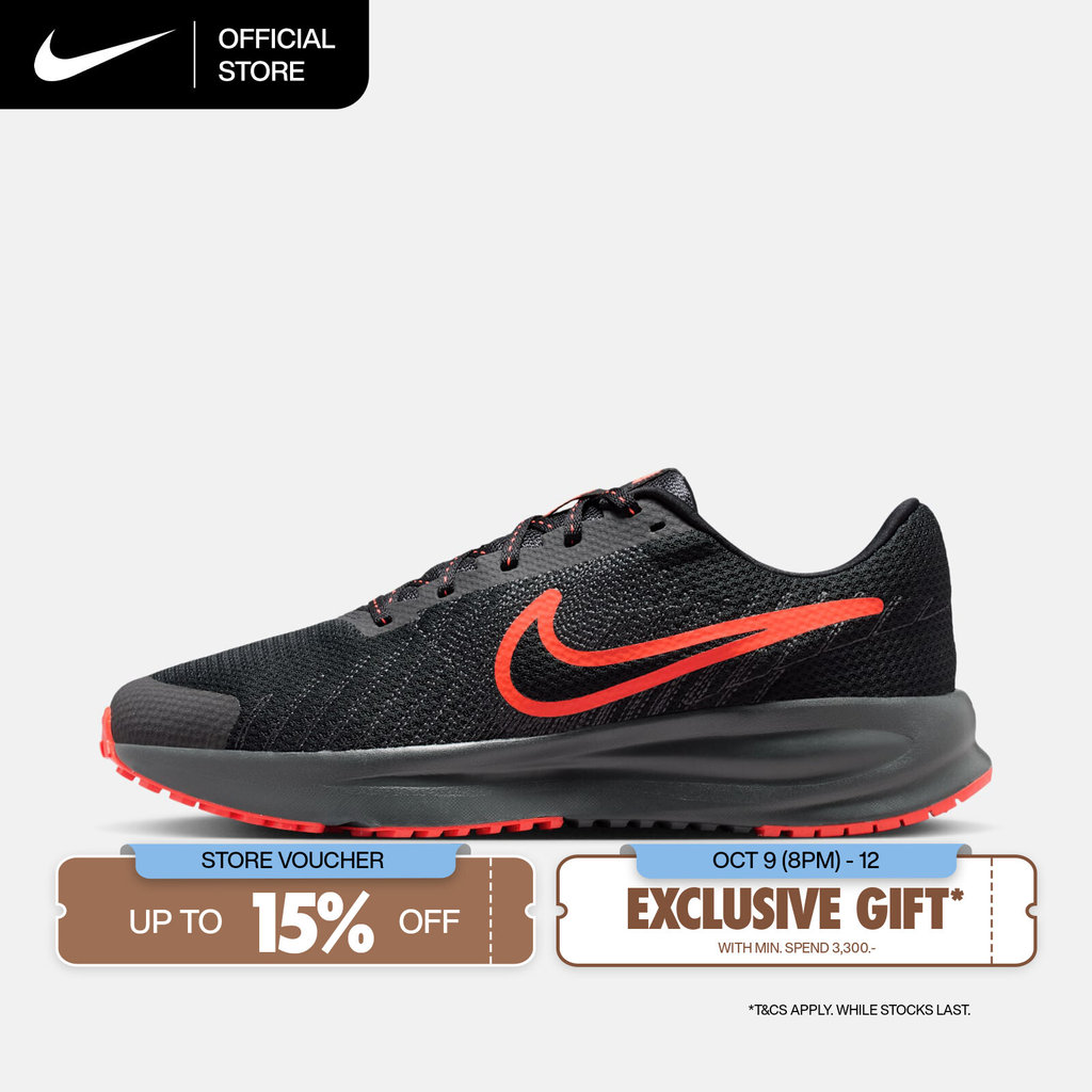 NIKE حذاء جري رجالي Run Defy — أسود — صورة 2