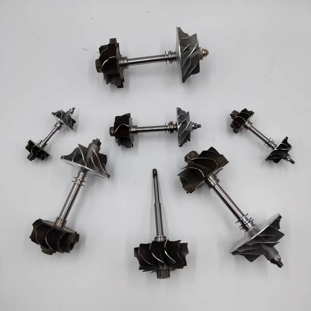 ชุดเพลาโรเตอร์เทอร์โบชาร์จเจอร์ TB28 TCP4 GT17 GT22 GT40 HX40 HX40