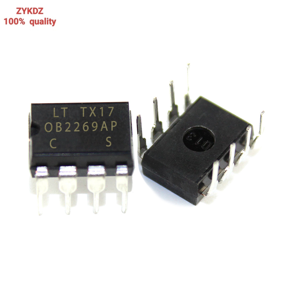 ชิปเดิม ICIC10pcs OB2269AP DIP-8 OB2269 DIP 2269AP DIP8