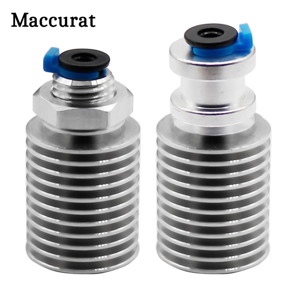 V6 all-metal extruder ฮีทซิงค์ 1.75 มม.bowden หลอด clamp สําหรับ PRUSA i3 Voron 0.1 Voron 2.4 3D ชิ้