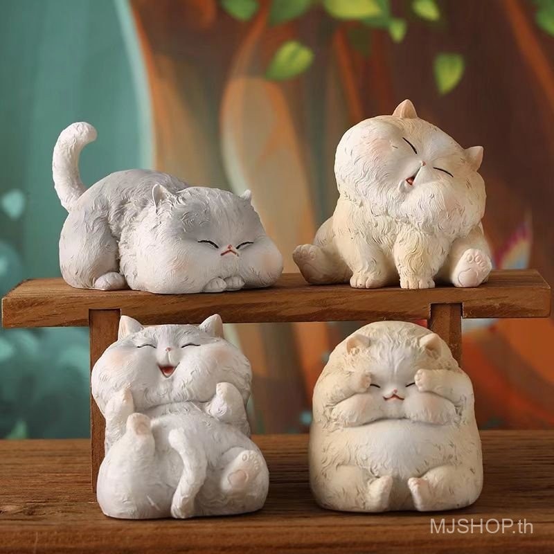 ตุ๊กตาโต๊ะทำงานรูปแมวอ้วน จากMJshop
