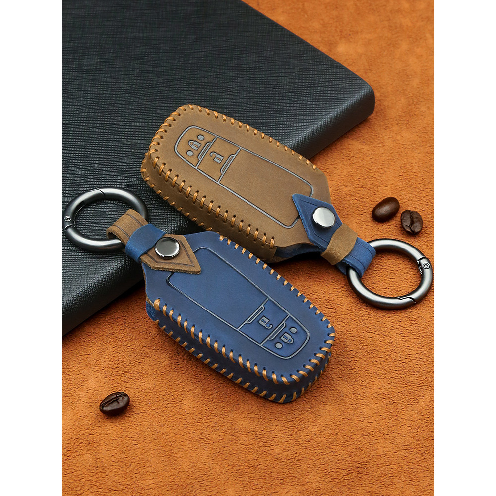 2022 Toyota Eiran RV4 ฝาครอบกุญแจ rav4 เคสกุญแจ 2020 รถหนังแท้ 21 หัวเข็มขัดเปลือกตกแต่งพิเศษ