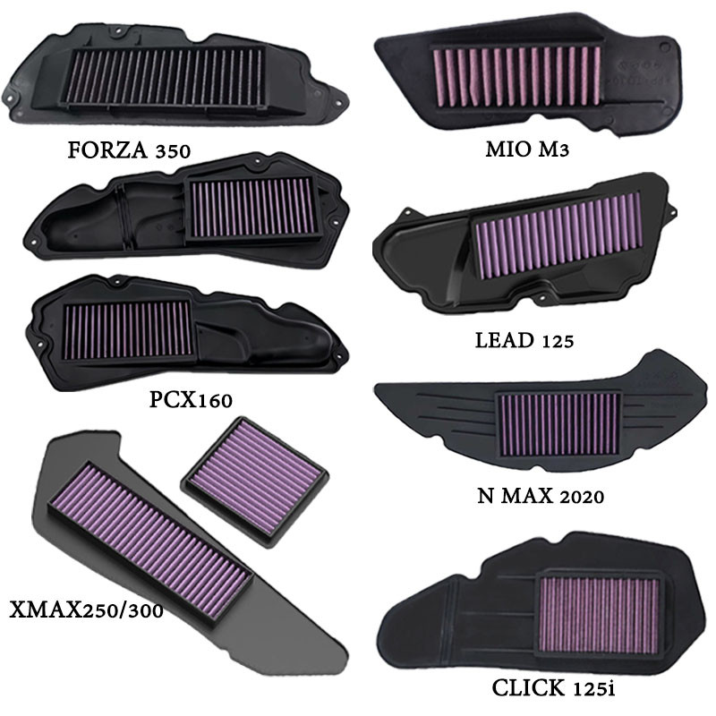 กรองอากาศมอเตอร์ไซค์ยามาเฮะ - ขายส่งโดยโรงงานผลิต รองรับนามสกุล NMAX155/XMAX250/YZF-R15 กรองฝุ่นแม่นยำ ปลอดภัยและมีคุณภาพ