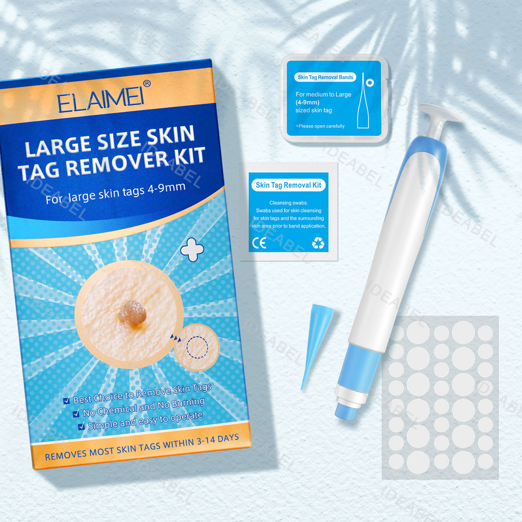 Facial Mole Wart Microstrip Tag Removal Kit อัตโนมัติ Mole Remover เครื่องมือ Skin Tag Removal Mole 