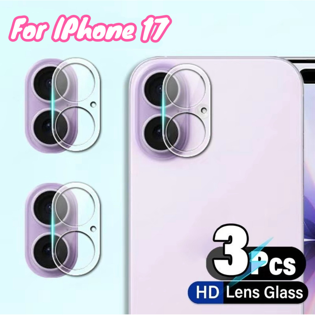 ฟิล์มกันรอยเลนส์กล้อง For iPhone 17 17Air ฟิล์มกันรอยกล้องด้านหลังแบบใส ฟิล์มกระจกนิรภัยป้องกันเลนส์กล้อง ส่งจากกรุงเทพ
