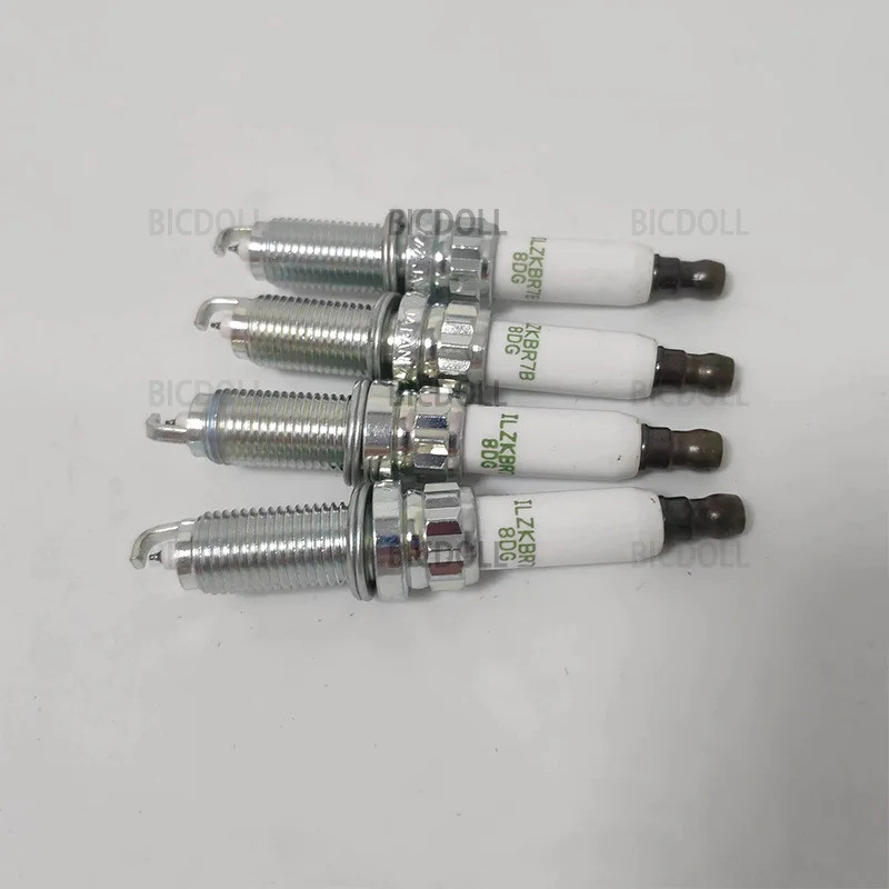 4/6pcs Iridium Spark Plug ILZKBR7B8DG 95770 สําหรับ BMW CLS63 AMG Peugeot RCZ C3-XR C4 C5 Paceman Ci