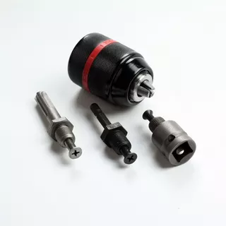 หัวจับสว่านมือแบบไม่ใช้กุญแจ 1/2-20unf จับได้2 ~ 13mm 3/8-24unf จับได้0.2-10mm Drill Chuck for Multiple Purpose