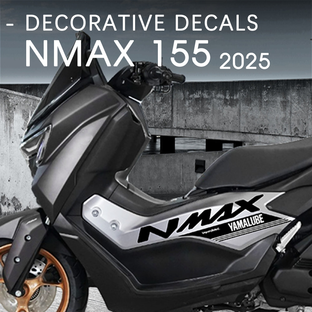 สําหรับ YAMAHA NMAX155 NMAX 155 2025 รถจักรยานยนต์ตกแต่ง Decals N MAX 155 N-MAX อุปกรณ์เสริมสติกเกอร