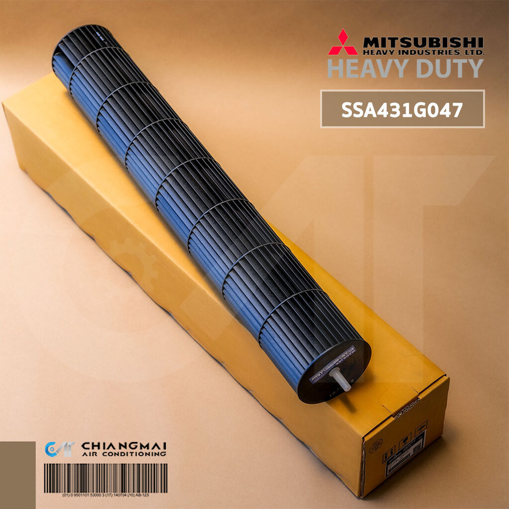 SSA431G047 ใบพัดลมคอยล์เย็น Mitsubishi Heavy Duty โบเวอร์แอร์มิตซูบิชิ อะไหล่แอร์ ของแท้ศูนย์ (SSA923C136)
