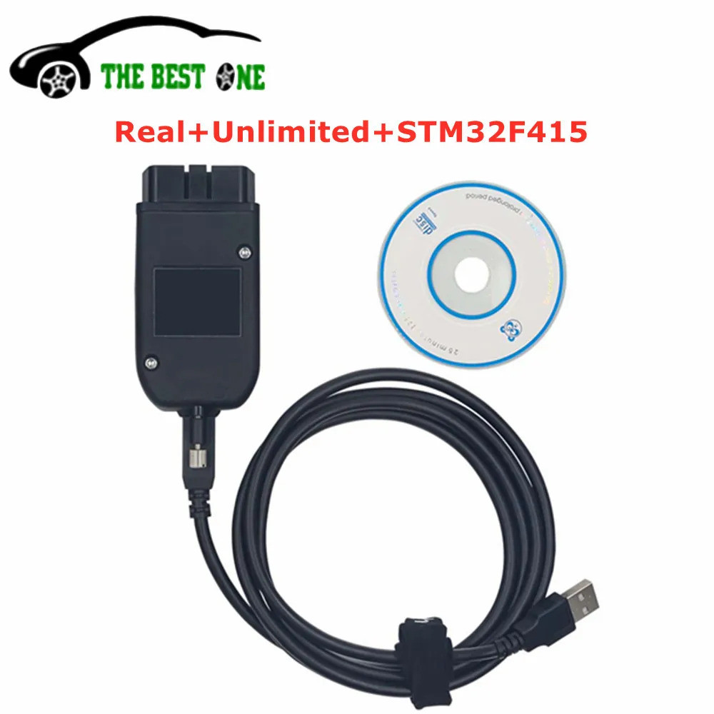 Unlimited Vins สําหรับ VAG HEX V2 สาย V23.3.0 แขนจริง ST32F415 ชิปสําหรับ VW/AUDI/Skoda/ที่นั่งเครื่