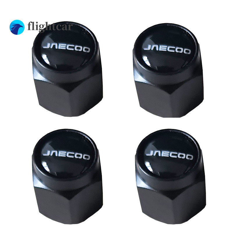 FT สําหรับ Chery Jaecoo J7 J8 J5 6 รถล้อยาง Air Valve Caps Stem ฝาครอบยี่ห้ออุปกรณ์เสริม 4 ชิ้น