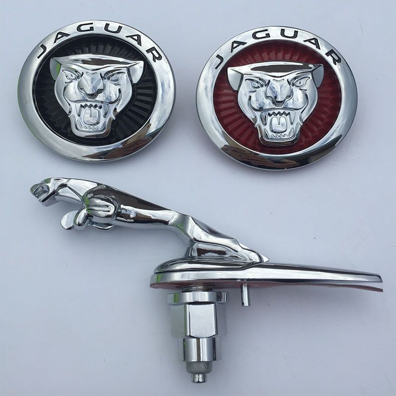 JAGUAR โลโก้รถ XF XJL เสือดาวหัวโลโก้สุทธิ JAGUAR สติ๊กเกอร์รถดัดแปลง JAGUAR