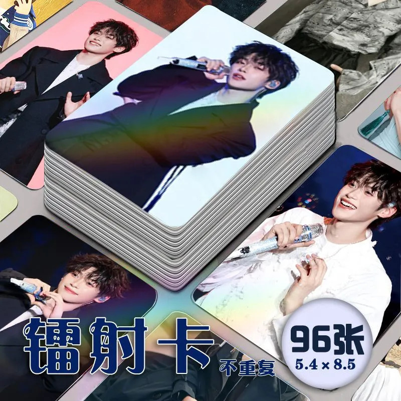 Ziyu Changzhou Taihu Bay เทศกาลเพลง Laser Photocards 96 ชิ้นชุดอุปกรณ์ต่อพ่วงนิตยสารสนับสนุนการพิมพ์