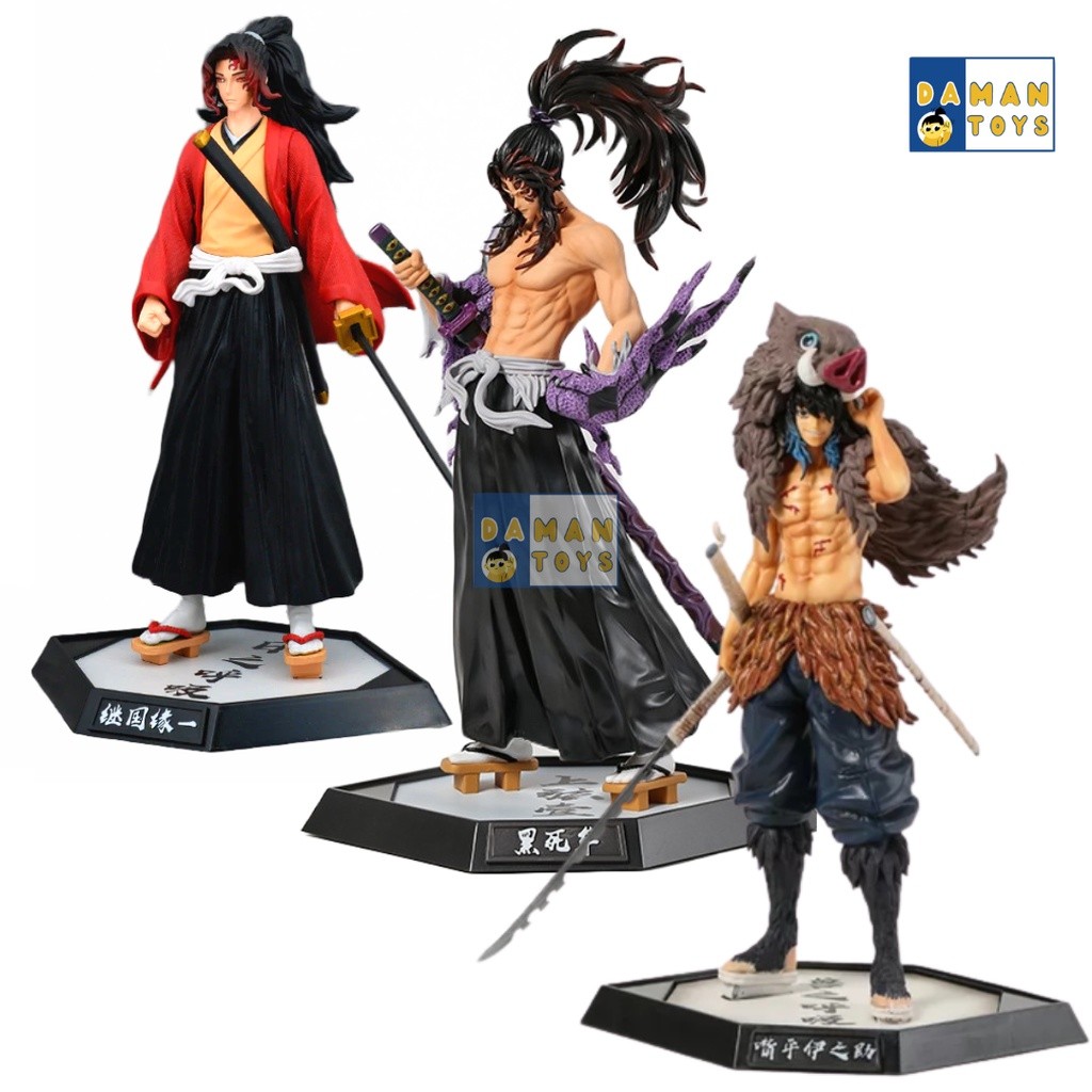 MAGELJAYA รูปแสดง Kokushibou Juuni Kitsuki Yoriichi Gyudataro Daki Action Figure Kimetsu ไม่มี Yaiba