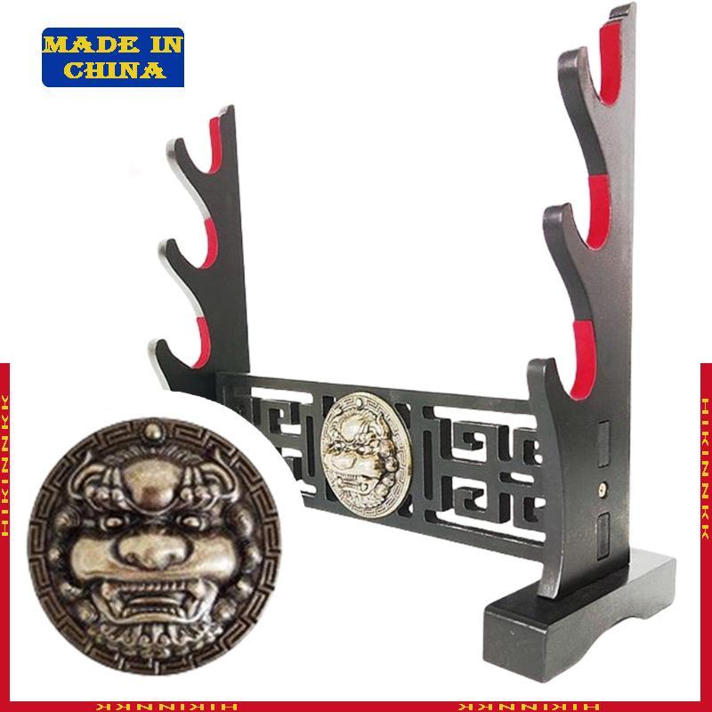 HIK Multilayer Display Stand Medieval Swords Holder Flute Storage Stand ตกแต่งห้องนั่งเล่นติดตั้งง่า