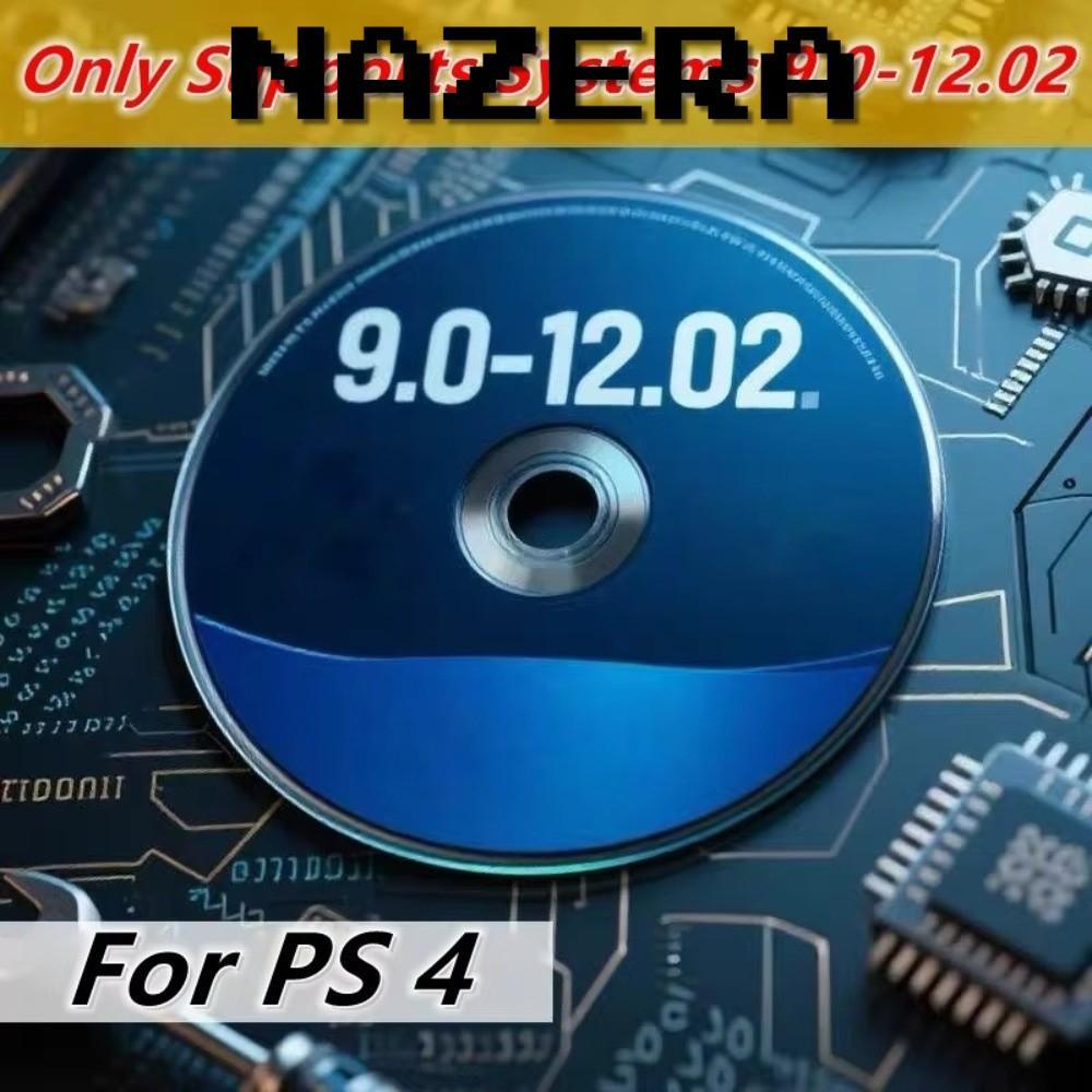NAZERA BD-JB Disc, สําหรับ Firmware 9.0-12.02 เล่นสํารองเกม All-in-One Jailbreak Disc, ไม่มี PC Need