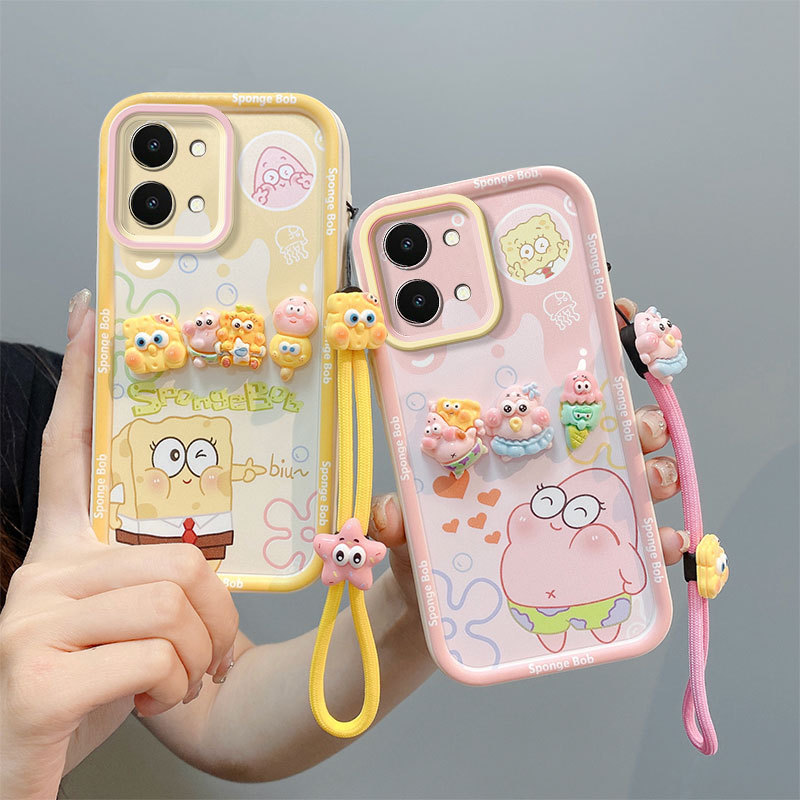 เคส Vivo Y28 4G เคส Cinnamoroll Doraemon Kuromi การ์ตูนสามมิติเคสน่ารักเคสโทรศัพท์แบบนุ่ม XX-TYGZ2