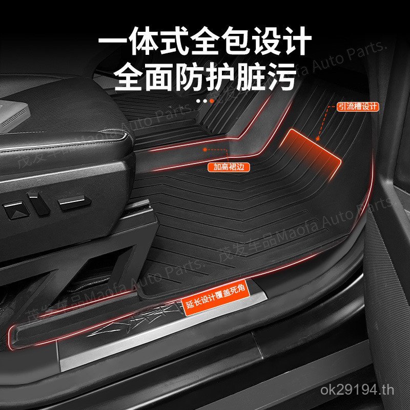 Cybertruck Pickup เหมาะสําหรับ Cybertruck หางกล่องอุปกรณ์เสริม Tesla ดัดแปลง Trunk เสื่อเท้าด้านหลัง