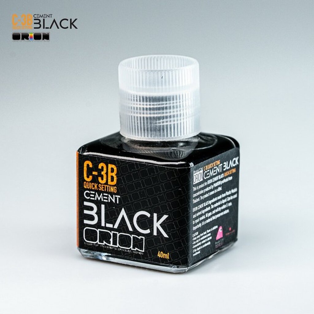 8853100904516 orion C-3B cement black เนื้อใส 40ml.