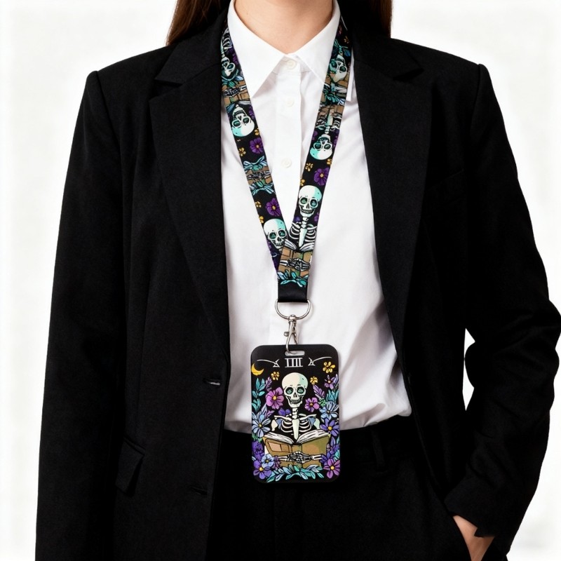 POOP Skull Crow Design Phone Strap Card Holder Hard Case Keychain Trend Accessory