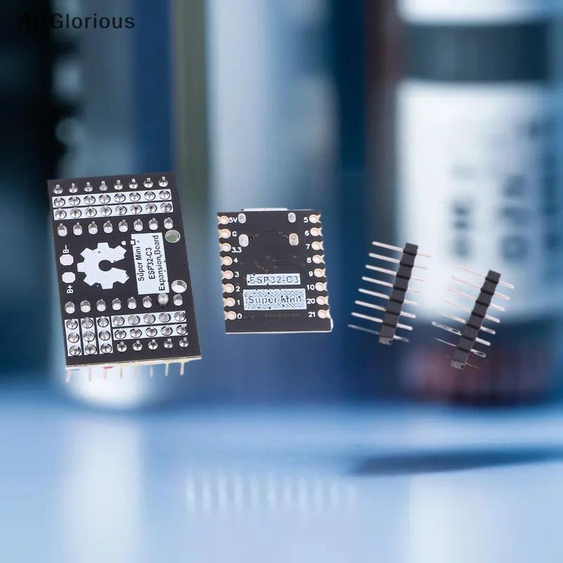Art ESP32-C3 บอร์ดพัฒนา ESP32-C3 ESP32-S3 ESP32-H2 ESP32-C6 บอร์ด ESP32 C3 SuperMini WiFi ESP32C3 N