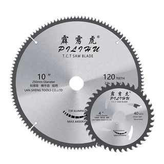 ใบเลื่อยตัดอลูมิเนียมอัลลอยด์, 4/7/8/10 นิ้ว 40T-100T ใบเลื่อยวงเดือนสําหรับโปรไฟล์อลูมิเนียมและแผงคอมโพสิต