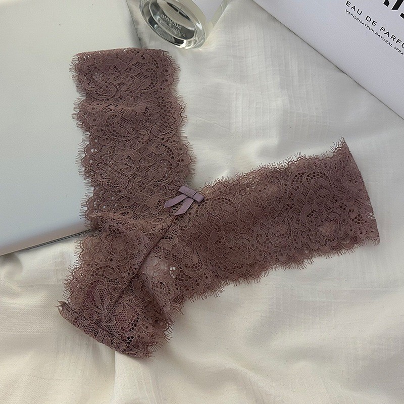 Polar_night🌸🌸สำหรับผู้หญิง กางเกงใน ลูกไม้ กางเกงชั้นใน ยืดหยุ่นดี ระบายอากาศ ผ้าใส่สบาย เซ็กซี่ พร้อมส่งจากไทย - รูปที่ 5