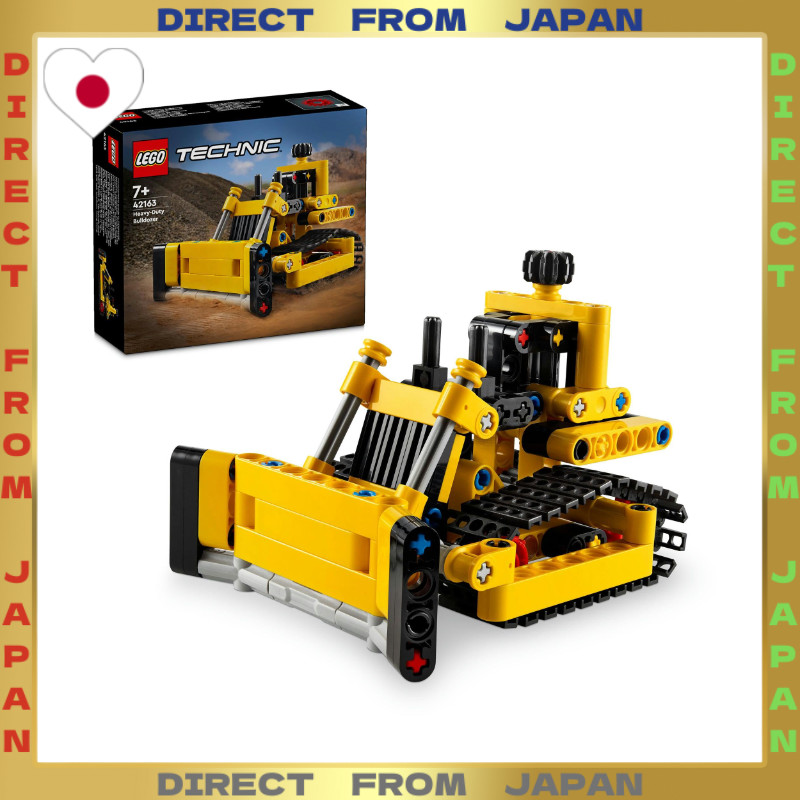 【DIRECT FROM JAPAN】LEGO Technic Heavy-Duty Bulldozer Toy Building Set 42163
