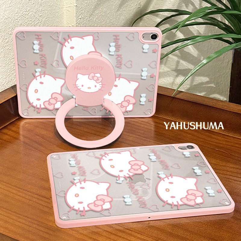 Ipad air 5/6 iPadป้องกันกรณีดินสอiPad Air5 พิมพ์Apple iPadสีชมพูป้องกันกรณีAir6 แท็บเล็ตป้องกันกรณีA