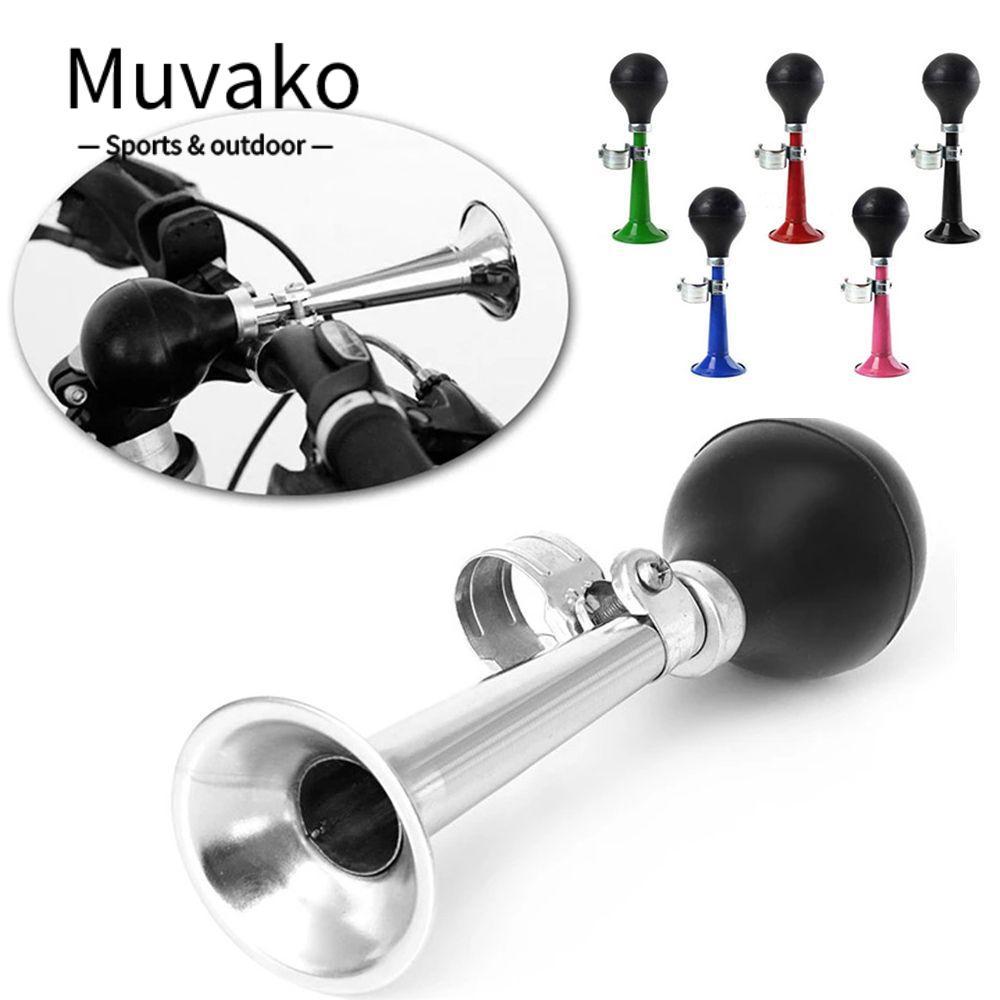 MUVAKO Air Horn Retro Squeeze Rubber Cycle Accessories Bike Bugle