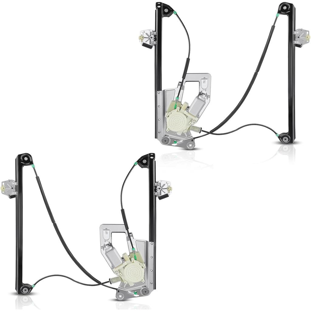 A-Premium Power Window Regulator พร้อมมอเตอร์สําหรับ BMW E39 525i 528i 530i 540i M5 1997-2003 ด้านหน