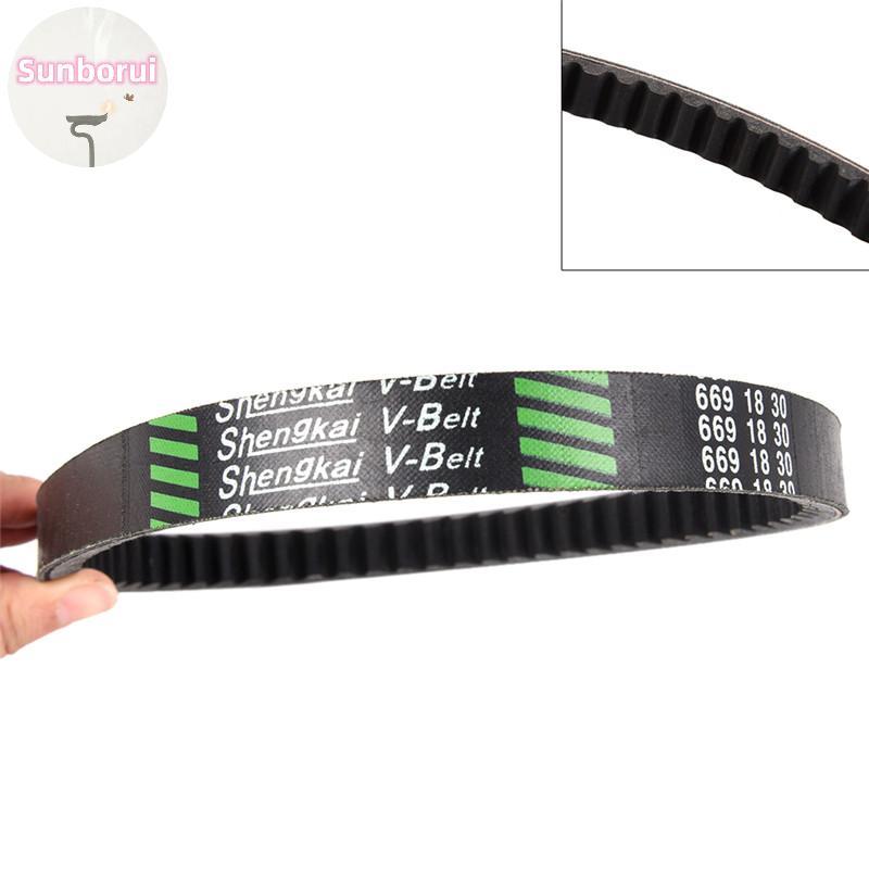 Sunborui ไดรฟ์เข็มขัด 669 18 30 สกู๊ตเตอร์ Moped 49cc 50cc Go Kart GY6 CVT สําหรับ TAOTAO Roketa TH