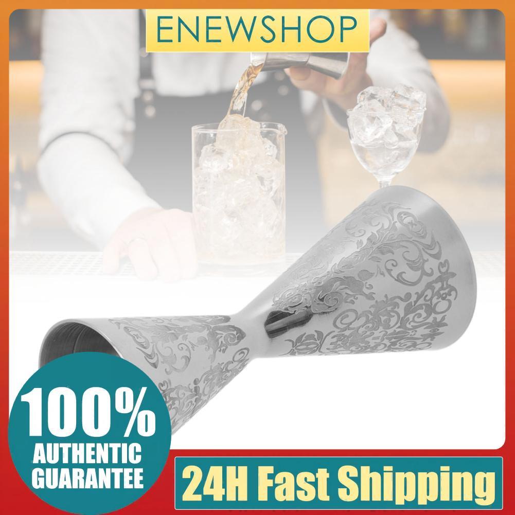 BartendingMeasures Jigger สแตนเลส Bartending Jiggers Double Head สำหรับ Home Bar