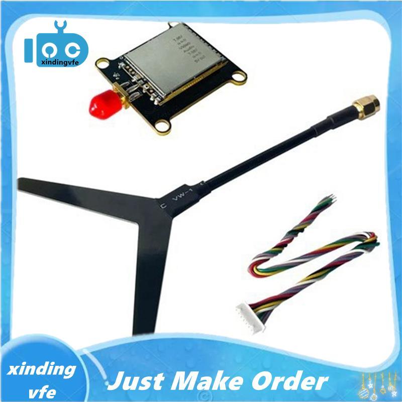 1.2G 1.6W VTX 1600mW 9 ช่อง FPV วิดีโอเครื่องส่งสัญญาณ 7-36V สําหรับ FPV RC Racing Drone