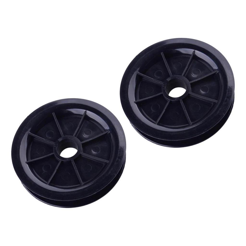 2pcs ท่อ Sheave Pulley Fit สําหรับ Toyota รถยก 02-6FD 02-6FG 40-6FG 4-6FG 6FD10 พลาสติกสีดํา 68804-2